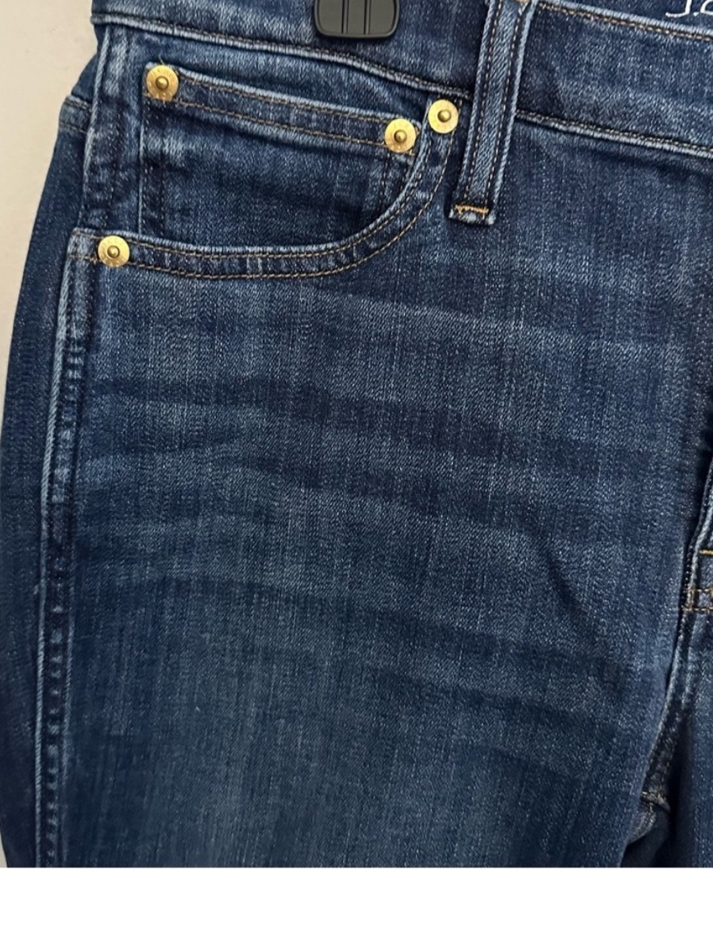 J Crew 9" Vintage Slim-straight Cropped Jean in Amara Wash Size 32 Tall - Picture 3 of 7